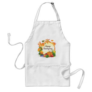 Avental Feliz Ação de Graças 5A Apron