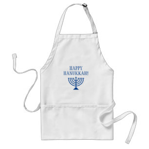 Avental Feliz apron de CHURRASCO Hanukkah menorah para ele