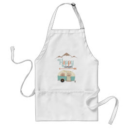 Avental FELIZ CAMPER - Letra RV