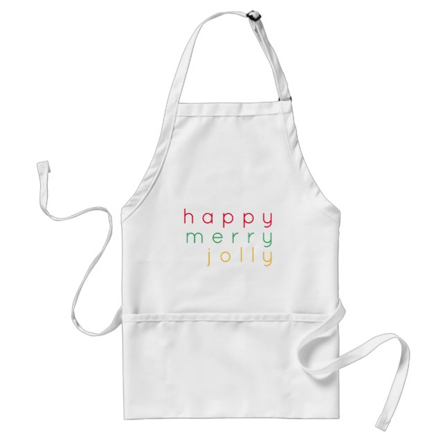 Avental FELIZ FELIZ JOLLY Apron (Frente)