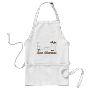 Avental Feliz Halloween Dachshund