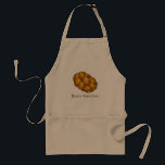 Avental Feliz Hanukkah Chanukah Challah Braided Bread<br><div class="desc">Apron apresenta uma ilustração original de um pão de chalá. Perfeito para Hanukkah! Muitas ilustrações adicionais estão também disponíveis neste compro. Não vê o que está procurando? Precisa de ajuda para a personalização? Entre em contato com Rebecca para ter algo projetado para você!</div>