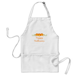 Avental Feliz Pumpkin Nadaria Halloween Apron