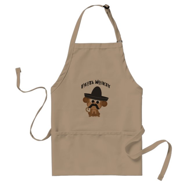 Avental Fiesta Monkey (Frente)