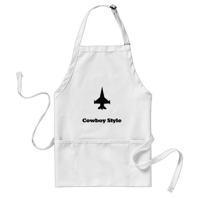 Avental Fighter Jet Cowboy Style (Frente)