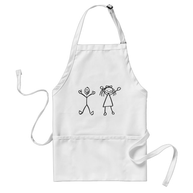 Avental Figura Apron/Stick (Frente)