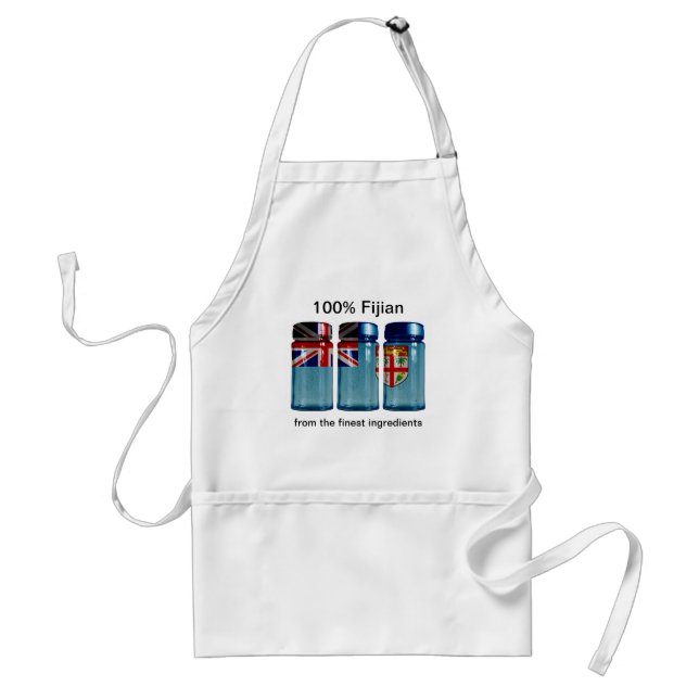 Avental Fiji Flag Spice Jars Apron (Frente)