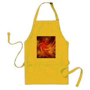 Avental Firestorm Abstrato Art Apron