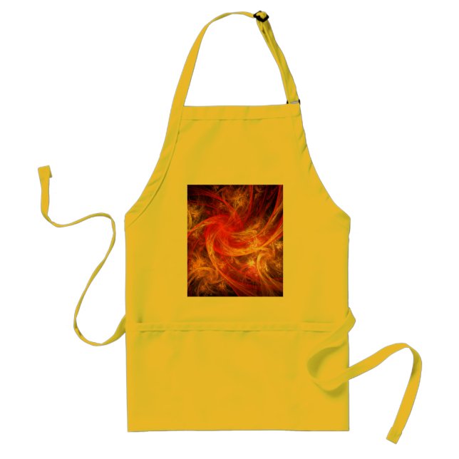 Avental Firestorm Abstrato Art Apron (Frente)