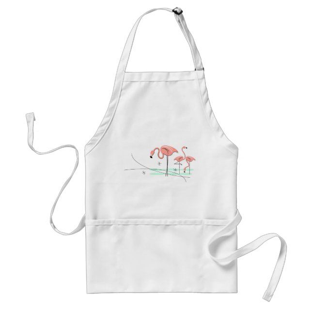 Avental Flamingo Ocean Trio 3 apron (Frente)