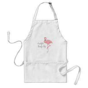 Avental Flamingo Personalize