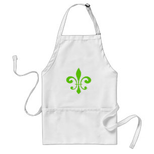 Avental Fleur De Lis Green