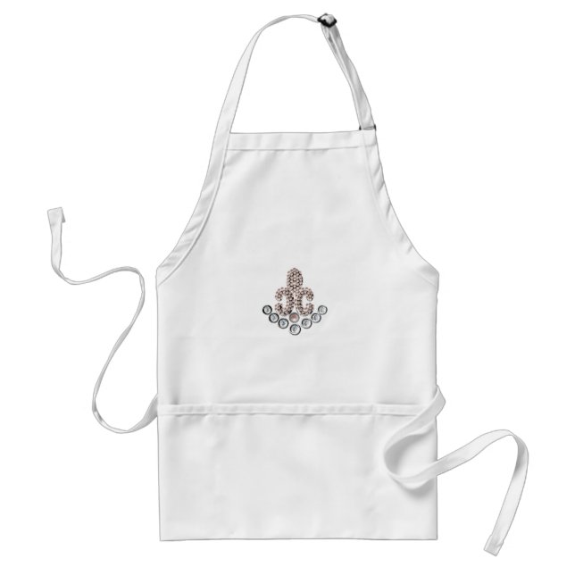 Avental Fleur De Lis-jeweled (Frente)