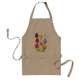 Avental Flor da tulipa