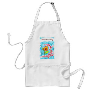 Avental Flor Divertido Apron