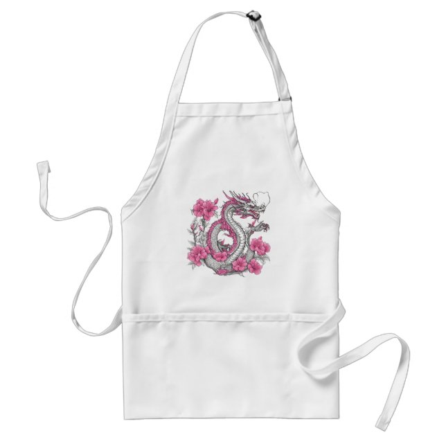 Avental Flor Dragon Apron (Frente)