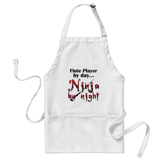 Avental Flute Ninja Apron (Frente)