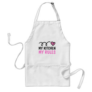 Avental fofo para mulheres Minha cozinha Minhas