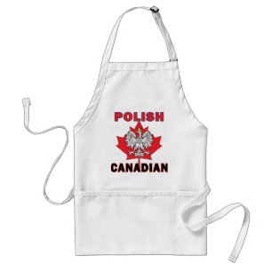 Avental Folha de águia canadiana polonesa