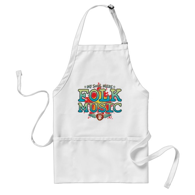 Avental Folk Music Soul Apron (Frente)