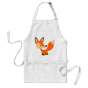 Avental Fox Apron, Um Cartoon Bonito