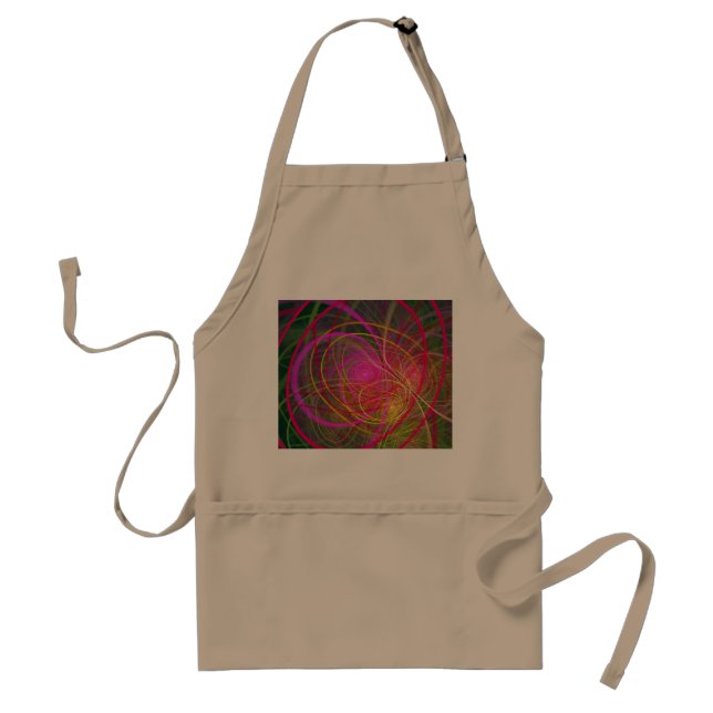 Avental Fractal - Abstrato - Loopy Doopy (Frente)