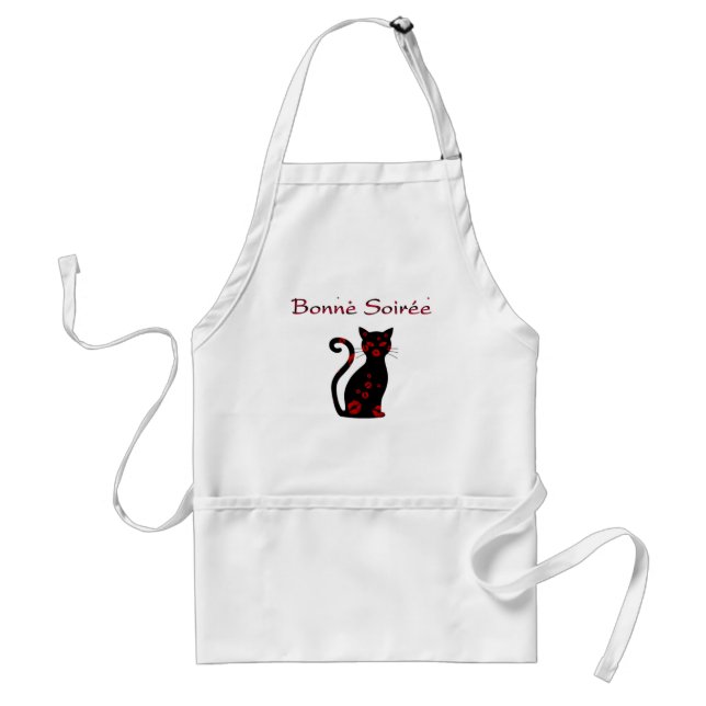 Avental Francês: Bonne Soiree Adult Apron (Frente)