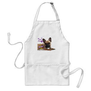 Avental Französische Bulldogge kleine Prinzessin Schürze