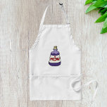 Avental Frasco Roxo De Veneno<br><div class="desc">Apresentando os nossos "Elixos Enigmáticos" Abóbora Roxa, Grita de Fragmento Roxo Apron! Libere seu mestre da poção interna com este avental cativante com um gráfico impressionante de uma misteriosa garrafa de veneno roxo. Seja você um entusiasta do Dia das Bruxas, um bruxo culinário, ou apenas alguém com gosto para o...</div>