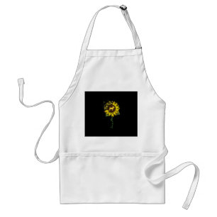 Avental Frenchie Mãe Sunflower French Bulldog Gift
