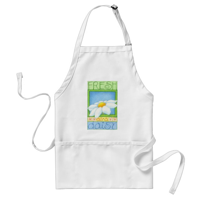 Avental Fresco como um Apron Daisy (Frente)