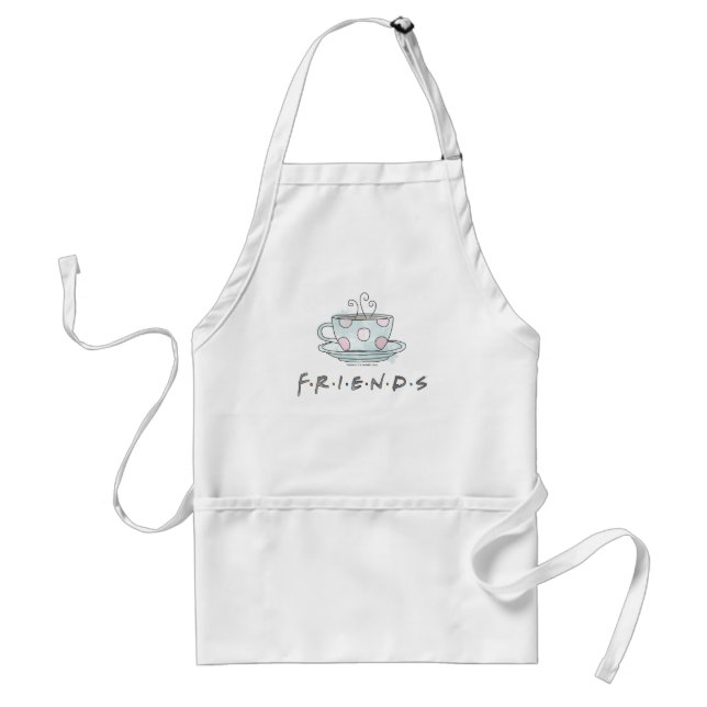 Avental FRIENDS™ | Caneca Aquarela (Frente)