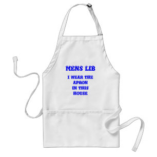 AVENTAL FUNNY APRONS, MEN'S LIB