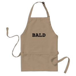 Avental Funny Bald Apron