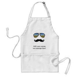 Avental Funny Retro Sunglasses with Moustache