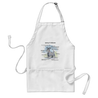 Avental Funny Schnauzer Apron