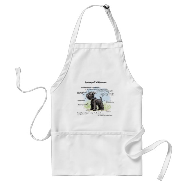 Avental Funny Schnauzer Apron (Frente)