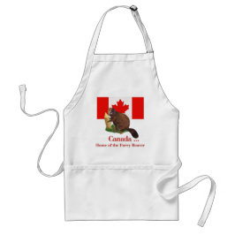 Avental Furry Beaver