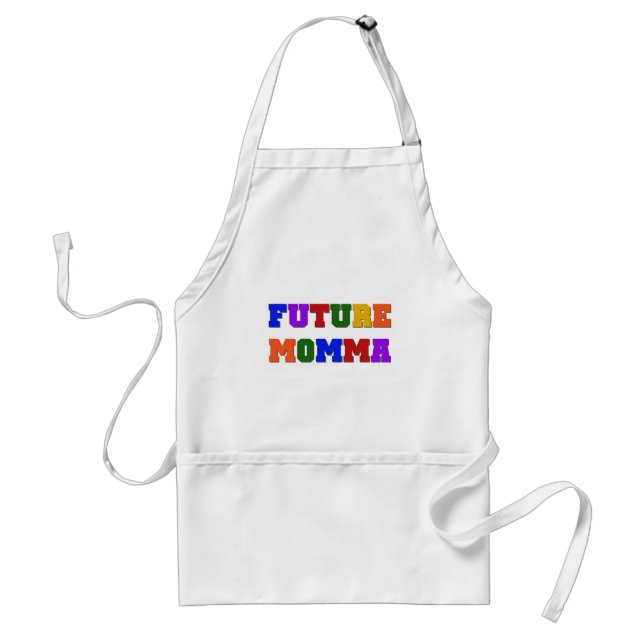 Avental Futuros Camisetas e presentes da mamãe (Frente)