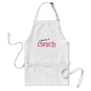 Avental Galês Divertido - Apron, Red Check Gingham
