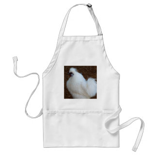 Avental Galinha branca de Silkie