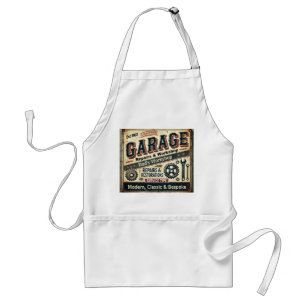 Avental Garagem de Vintage Personalizada Apron