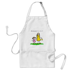 Avental Garota mamãe Apron (Brunette)