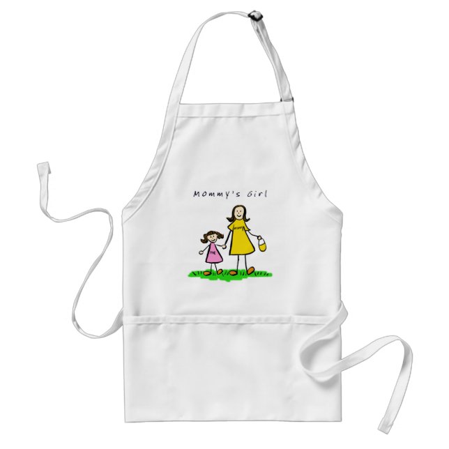 Avental Garota mamãe Apron (Brunette) (Frente)