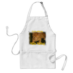 Avental Gatinho "I'S DA OFFICIAL TASTE TESTER" Apron