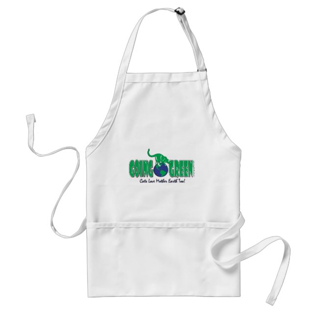 AVENTAL GATINHO-VERDE (Frente)