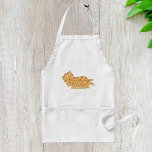 Avental Gato E Gatinhos<br><div class="desc">Gengibre e seus gatinhos. Esta design parece realmente eficaz nestes Apron</div>