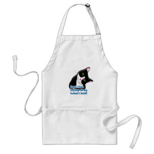 Avental Gato Engraçado de Yoga
