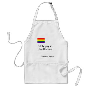 Avental gay-pride-flag-738850, somente alegre na cozinha,…