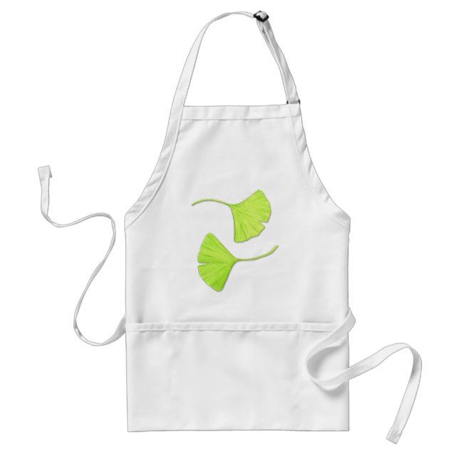 Avental Ginkgo Deixa Arte Botânica Apron (Frente)